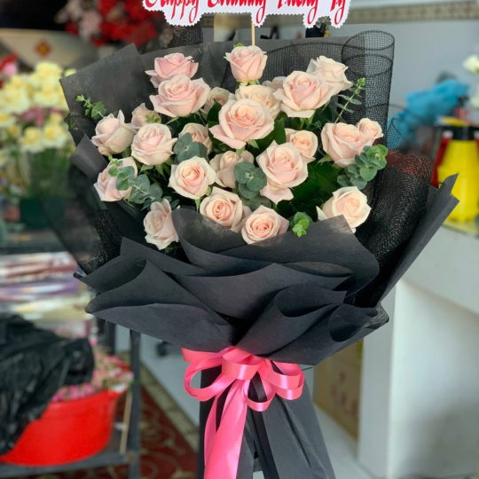 Bó hoa tươi thắm - trao lời yêu thương 