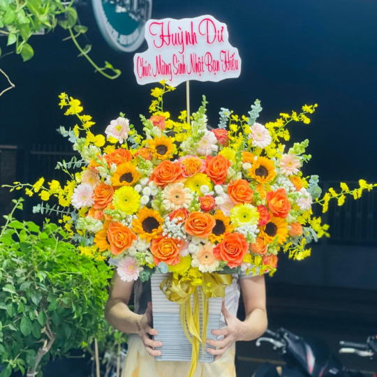 Bó hoa tươi thắm - trao lời yêu thương 